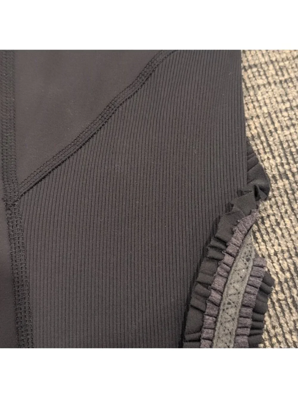 Lululemon Reflective Capri Dark Grey